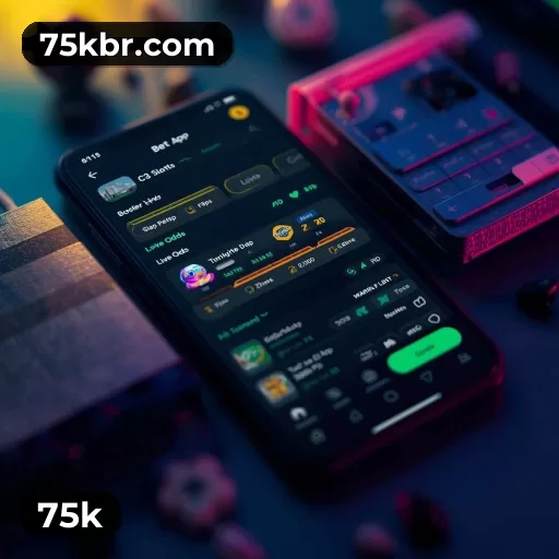 Interface de jogos na 75k incluindo Plushie Frenzy